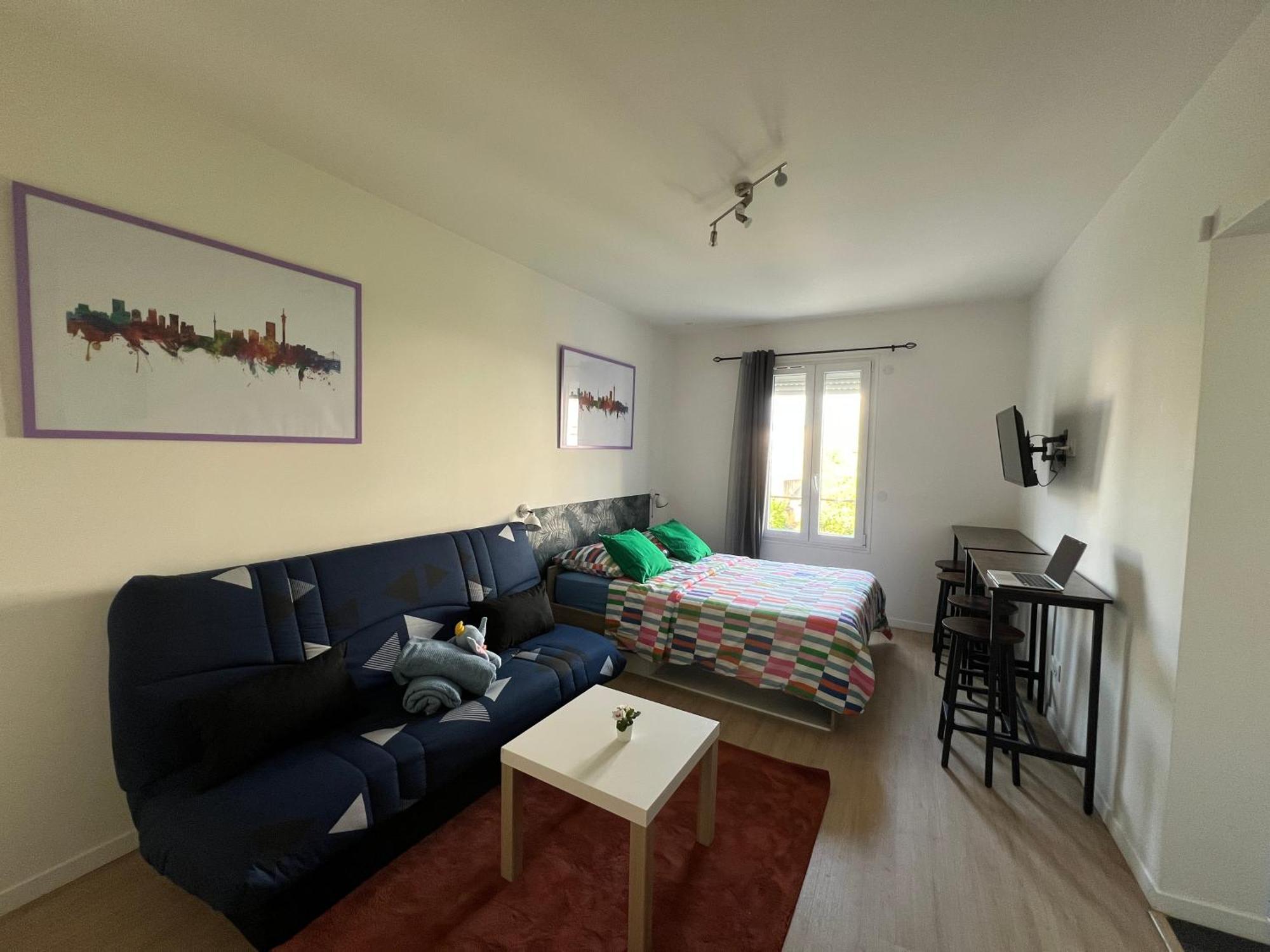 Studios Cozy 2A4 Pers Avec Jardin I Proche Futuroscope Châtellerault Buitenkant foto